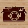 Free Camera Graphics and Icons A digital camera illustration with precise vector lines.