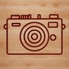 Camera Icon SVG A simple line drawing of a camera, vector design suitable for various digital applications.