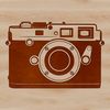 Optimized Camera Icon A minimalist illustration of a camera, optimized for web use with SVG technology.