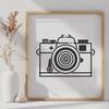 Free Camera - Glowforge PNG