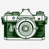 Unique Camera In SVG - Free Download