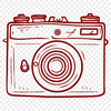 Camera In SVG Format - Free Commercial Use License