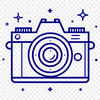 Artistic Camera Vector Illustration