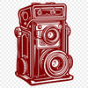 Artistic Camera SVG, PNG, PDF And DXF Files