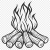 Creative Flames Image In DXF For Free Download