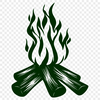 Artistic Flames In SVG, PNG, PDF And DXF File Formats - Free