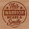 Inspiring quote about cancer survival, suitable for SVG file download and commercial or personal use.