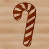 Christmas Candy Cane Illustration A classic Christmas candy cane illustration in vector format.