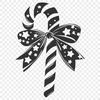 Stunning Candy Cane In SVG, PNG, PDF And DXF File Formats - Free