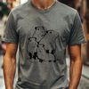 Capybara Silhouette for Crafting Projects Colorful Capybara silhouette for digital designs and crafts.