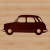 Stylized Car Illustration in Vector Format A stylized illustration of a vehicle in vector format, designed for digital use.