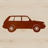 Vector Car Design in Digital Format A digital representation of a vehicle designed in vector format.