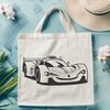 Racing Motif Vector Art A high-performance racing vehicle with sleek design and bold lines.