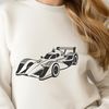Racing Vector Car Design Racing car vector illustration designed for cutting machines and laser cutters.