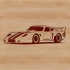 A high-performance sports vehicle designed for speed and competition.