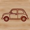 Digital Car Illustration Vector Graphics A detailed illustration of a vehicle in a digital vector format.