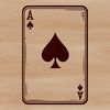 Vector Illustration of Ace of Spades A close-up illustration of the ace of spades playing card in vector format.