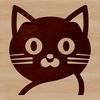 Feline Face Vector Illustration An illustration of a cat's head in vector format.