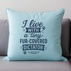 Whimsical Cat Quotes SVG Illustration Whimsical illustration of funny cat quotes with vector design elements.