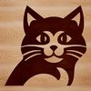 A high-quality clip art image of a domestic animal, created using SVG technology.