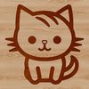 Adorable Sitting Feline A simple line drawing of a cute sitting cat, suitable for vector design projects.
