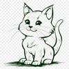 Cute Kitten SVG