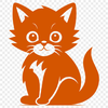 Unique Kitten SVG, PNG, PDF And DXF Files