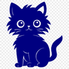 Cat DXF For Download - Free Commercial Use License