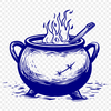 Unique Cauldron Vector Image