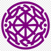 A free vector design featuring an ornate Celtic shape with intricate pattern details.