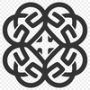 Ancient Celtic knotwork pattern with intricate details and ornate embellishments.