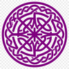 A delicate Celtic pattern with intricate shape and embellishment, suitable for vector art and cutting machine designs.