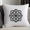 A traditional Celtic ornate design featuring intricate shapes and patterns.