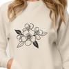 Blooming Sakura in Full Glory A detailed illustration of a cherry blossom flower in bloom, suitable for digital design and printing.