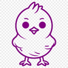 Unique Chick Clip Art