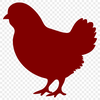 Chicken Digital Artwork In DXF File Format For Free Download