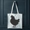 Chick Feather Vector Graphic Design A full-body illustration of a farm animal, featuring a chick's feathers and beak.