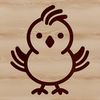 Simple SVG Vector Art Design A simple line drawing of a cute farm animal, ideal for use as clip art in designs.