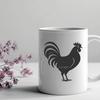 Beautiful Chicken In DXF - Free Download