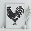 Artistic Chicken In DXF Format - Free Download