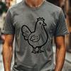 Stunning Chicken DXF