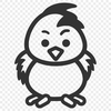 Free Chicken Digital Drawing - Free DXF Download