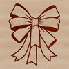 Colorful Craft Bow A decorative bow in various colors and patterns, suitable for crafting and design projects.