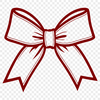 Beautiful Bow Illustration Decorative bow illustration for crafting and design projects, suitable for various digital formats.