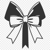 Colorful Bow Clip Art Design A colorful bow tied in a classic ribbon style, ideal as clip art for crafting projects.