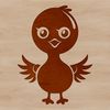 Colorful Turkey Graphic Design Asset A stylized illustration of a turkey, suitable for use in graphic design projects.