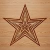 Vector Star Design in SVG Format A simple star design created as a vector graphic in SVG format.