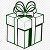 Beautiful Gift Box Design A simple 3D paper gift box with a lid, suitable for Christmas or birthday presents.