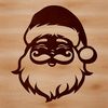 Vector art of Santa Claus enjoying the winter season. A vector illustration of Father Christmas in a festive holiday setting.