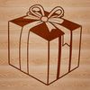 A simple vector graphic illustration of a box with clean lines and minimal details.